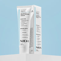 Thumbnail for NIDA Youthful Formula™ Ultimate Moisturizing Cream | Centella Asiatica, Niacinamide, Hyaluronic Acid, Collagen | Wrinkles, Fine Lines, Dark Spots, Dry Skin, Redness | 3.38 fl. oz., 100ml (Old Formula)
