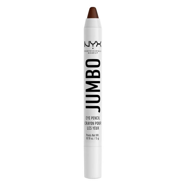 NYX PROFESSIONAL MAKEUP Jumbo Eye Pencil, Blendable Eyeshadow Stick & Eyeliner Pencil - Frappe (Chocolate Brown)