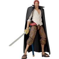 Thumbnail for Anime Heroes One Piece Figures Shanks Action Figure, Articulated Shanks Anime Figure with Swappable Arms and Faces, Bandai One Piece Action Figures Pirate Toys Range, 17 cm