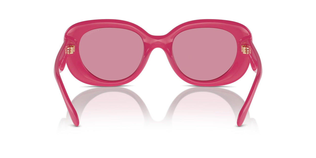 COACH Sunglasses HC 8391 U 58069L Cr609 Milky Magenta Pink Flash