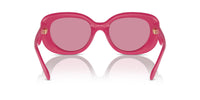 Thumbnail for COACH Sunglasses HC 8391 U 58069L Cr609 Milky Magenta Pink Flash