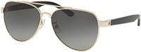 Thumbnail for Tory Burch TY6070 Sunglasses 327111-57 -, Lt Grey Gradient TY6070-327111-57