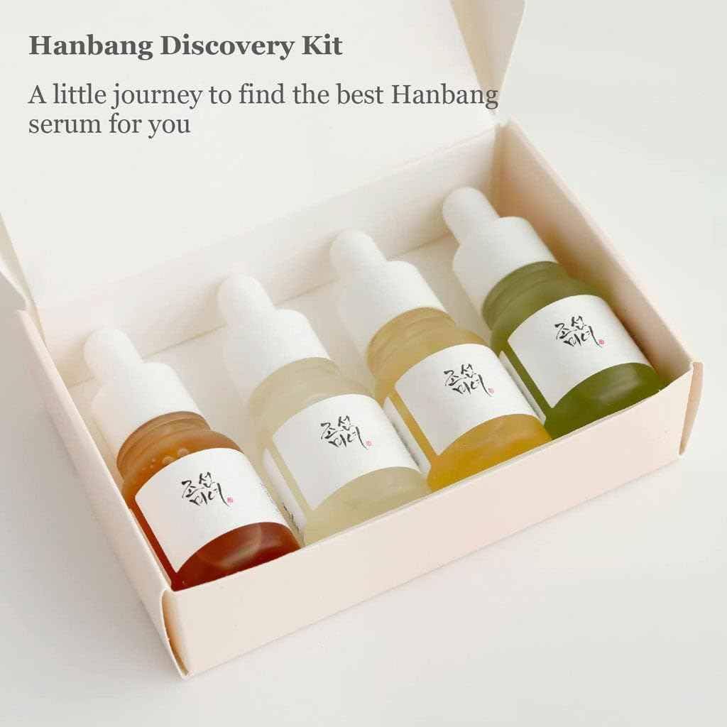 Beauty of Joseon Hanbang Serum Discovery Kit Gift Set Moisturizing Tester Travel Size Mini Korean Skincare 0.3 Fl.Oz 10ml EA