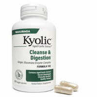 Thumbnail for Kyolic #102 Garlic W/Enzyme Veg 200 Cap
