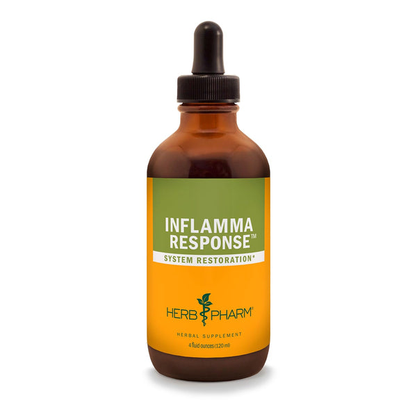Herb Pharm Inflamma Response Liquid Herbal Formula with Turmeric Liquid Extract - 4 Ounce