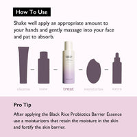 Thumbnail for haruharu Wonder Black Rice Probiotics Barrier Essence 4.05 fl. oz., Essence Toner to Strengthen Skin Barrier with Ceramides, Fermented Ingredients, Milky Essence, Moisturizing, Plumping