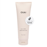 Thumbnail for OUAI Curl Cream - Curl Defining Cream with Chia & Linseed Oil - Enhances Definition, Hydration & Shine - Tames Frizz & Protects from Humidity - Silicone-Free Curly Hair Products for Women (8 oz)