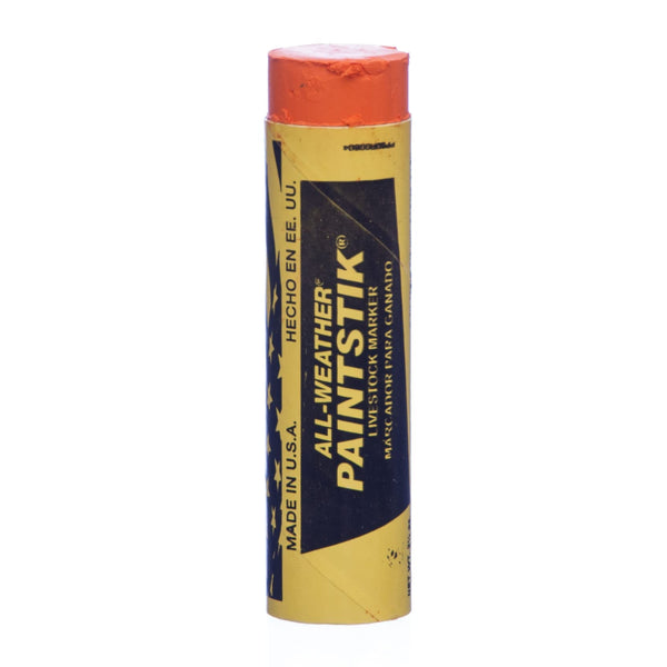 ALL-WEATHER PAINTSTIK LIVESTOCK MARKERS ORANGE - 1 Each