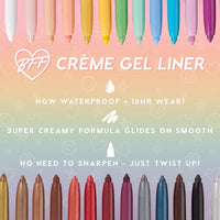 Thumbnail for ColourPop BFF Crème Gel Liner - Waterproof Gel Eyeliner Pen with a High-Pigment & Buildable Formula - Colored Eyeliner with 18-Hour Wear - Outer Space (0.01 oz)