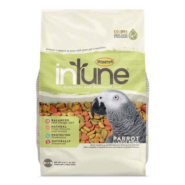 Higgins 466253 Higgins Intune Parrot 3 lbs