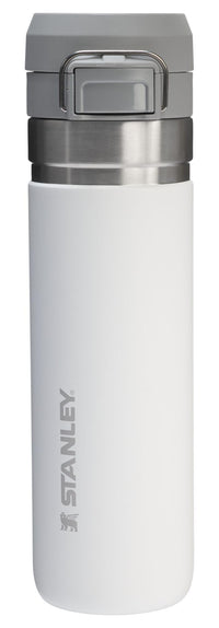 Thumbnail for Stanley Quick Flip GO Water Bottle 24 oz | Push Button Lid | Leakproof and Packable for Travel and Sports | Insulated Stainless Steel | BPA-Free | Frost