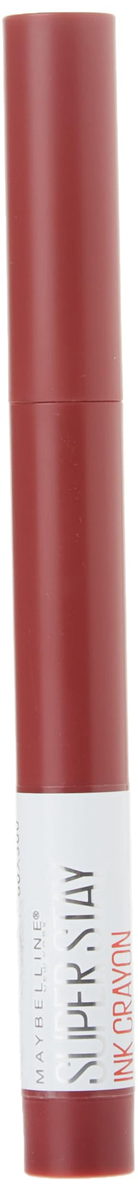 Thumbnail for Maybelline Super Stay Ink Crayon Lipstick Makeup, Precision Tip Matte Lip Crayon with Built-in Sharpener, Longwear Up To 8Hrs, Make It Happen, Berry Red, 1 Count