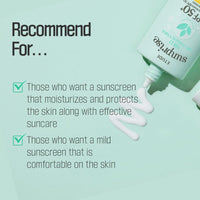 Thumbnail for ETUDE Sunprise Mild Airy Finish Sun Milk SPF50+ / PA++++ (55ml) | Sebum-free, Non-Sticky, Long Lasting Protection, 100% Mineral Based Korean Sunscreen, Korean Skin Care