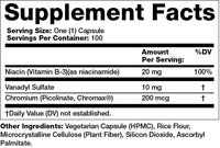 Thumbnail for Olympian Labs Vanadyl Plus Formulated with Chromium Picolinate and Niacin 100 Capsules