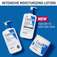 Thumbnail for CeraVe Intensive Moisturizing Lotion, Hydro-Urea + Shea Butter, Body Lotion For Dry Skin, Relieves Signs Of Extra Dry Skin, Non Greasy Hydrating Cream For Rough, Tight, Red & Itchy Skin, 8oz