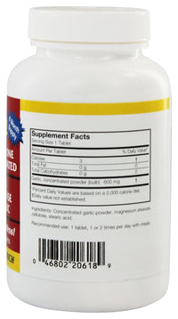 Thumbnail for Arizona Natural - Garlic Time T/R 1800Mg 180 Tab