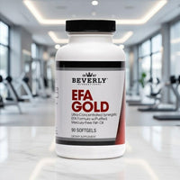 Thumbnail for Beverly International EFA Gold, 90 Softgel Capsules. High Potency Omega-3s EPA and DHA + Omega 6&9 Fatty Acids. Combination Fish, Flaxseed and Borage Oil.