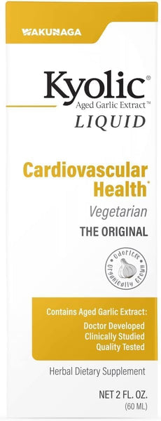 Kyolic Aged Garlic Extract Cardiovascular Health*, Liquid Two 2 Ounce Bottles (120 ml)