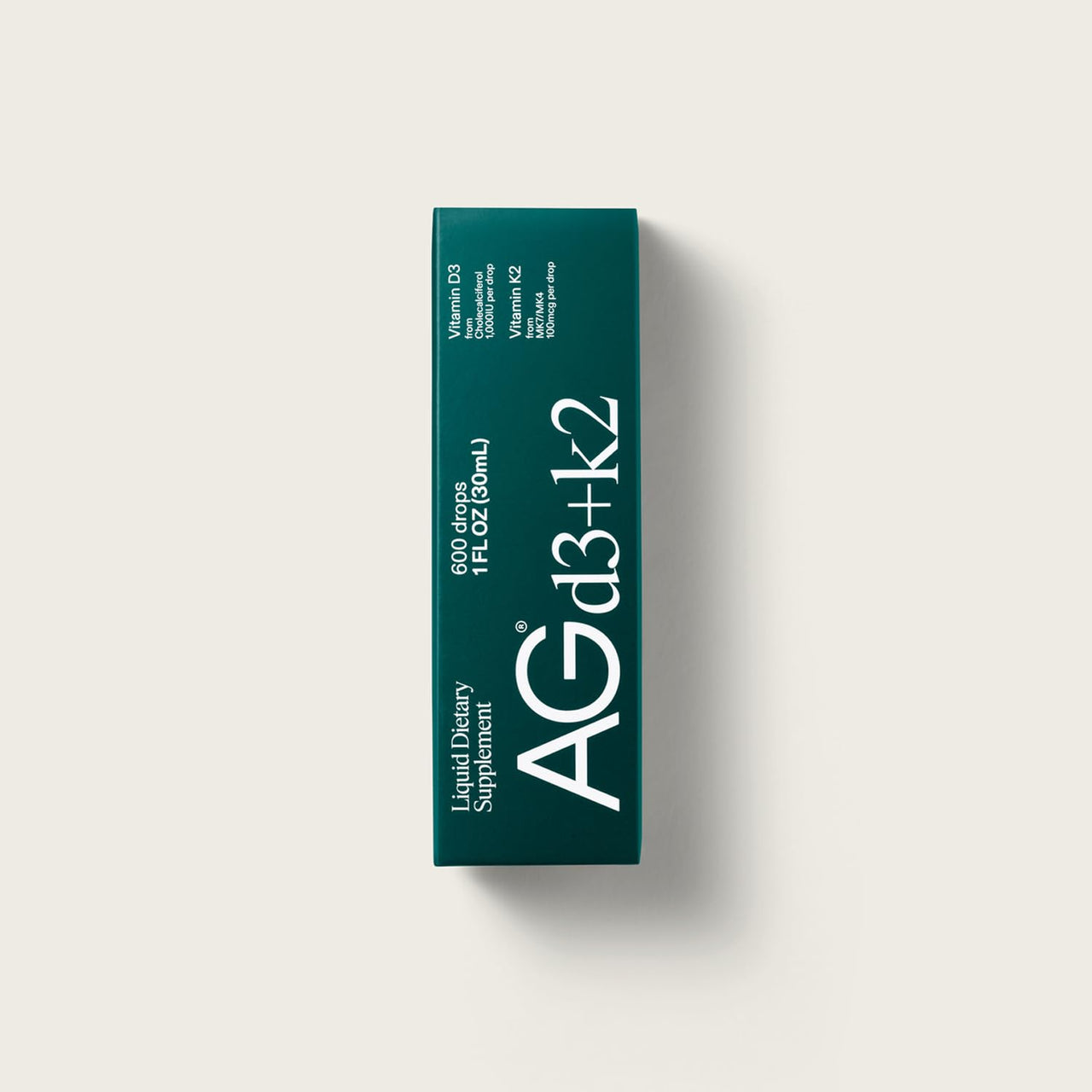 AG1 Vitamin D3 + K2 Liquid Drops | Vitamin D & K Blend | Daily Bone Support