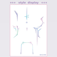 Thumbnail for Abading Temporary Tattoos,Cosplay Tattoos Stickers,Cosplay Accessories for Cosplay, Halloween and Party Makeup