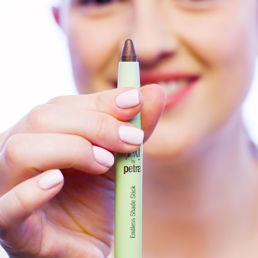 Pixi Beauty Endless Shade Stick | MatteCocoa | Long-Wear Creamy Eyeshadow Stick | Crease-Resistant, Easy-Glide & Blendable Color for Shadow or Liner | Matte & Shimmer Finishes | 0.05oz/1.5g