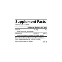 Thumbnail for Carlson Chelated Chromium 200 mcg Superior Absorption - Healthy Metabolism Energy Production & Optimal Wellness - 100 Tablets
