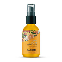 Thumbnail for Badger Seabuckthorn Face Oil, Organic Face Moisturizer for Women & Men, Nourishing & Soothing Organic Jojoba, Baobab & Vitamin E Oil, Vegan Antioxidant Rich Facial Oil, 1 fl oz Glass Bottle