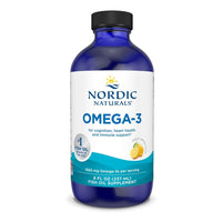Thumbnail for Nordic Naturals Omega-3, Lemon Flavor - 8 oz - 1560 mg Omega-3 - Fish Oil - EPA & DHA - Immune Support, Brain & Heart Health, Optimal Wellness - Non-GMO - 48 Servings