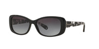 Thumbnail for Coach HC8168 Sunglasses, Black/Grey Gradient, 56 mm