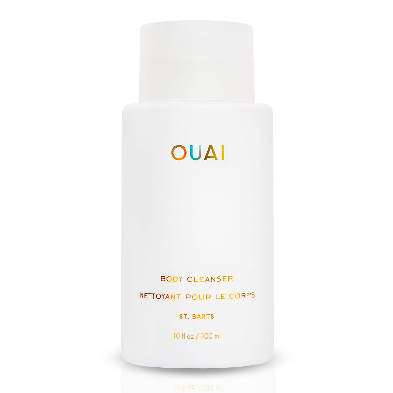 OUAI Body Cleanser, St. Barts - Foaming Body Wash with Jojoba Oil and Rosehip Oil to Hydrate, Nurture, Balance and Soften Skin - Paraben, Phthalate and Sulfate Free Skin Care Products (10 Fl Oz)