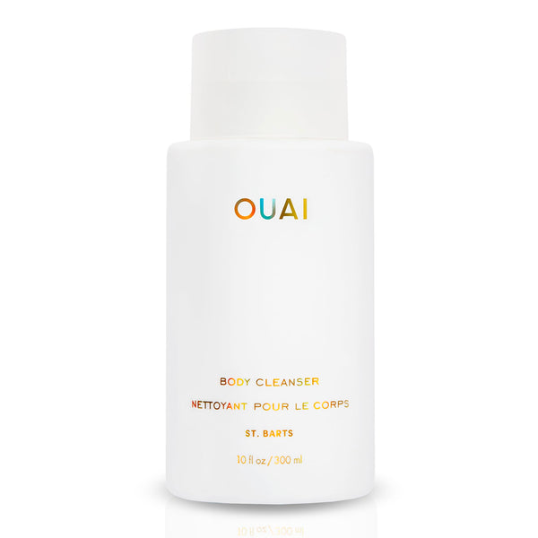 OUAI Body Cleanser, St. Barts - Foaming Body Wash with Jojoba Oil and Rosehip Oil to Hydrate, Nurture, Balance and Soften Skin - Paraben, Phthalate and Sulfate Free Skin Care Products (10 Fl Oz)