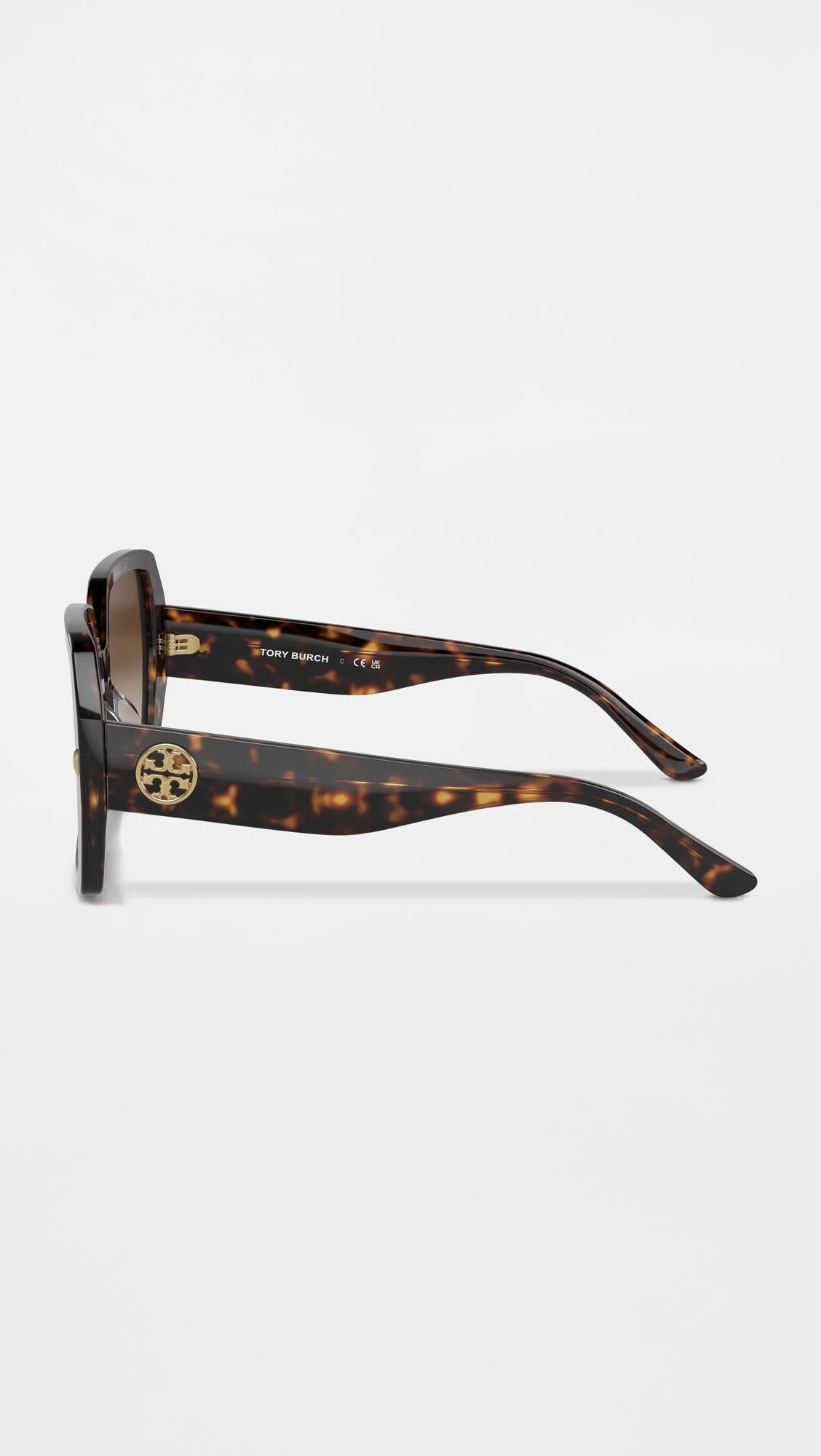 Tory Burch Sunglasses TY 7191 U 172813 Dark Tortoise Brown Gradient