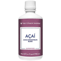 Thumbnail for The Vitamin Shoppe Acai Juice - Provides an All Natural Energy Boost Made from Fruit Juice Concentrates (32 Fluid Ounce)