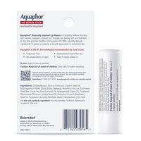 Thumbnail for Aquaphor Naturally Inspired Lip Repair Stick with Coconut Oil and Natural Shea Butter, Hydrating Lip Balm Immediately Relieves Dryness, 0.17 Oz Stick