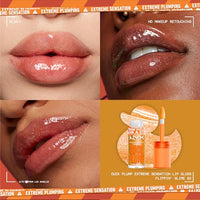 Thumbnail for NYX PROFESSIONAL MAKEUP Duck Plump High Pigment Lip Gloss, Lip Plumper Gloss with Spicy Ginger - Flippin Slime