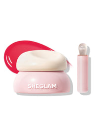Thumbnail for SHEGLAM Hydra Jelly Pocket Lip Jam Hydrating Nourishing Lip Gloss Moisturizing Lip Makeup-Strawberry Splash