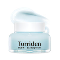 Thumbnail for Torriden DIVE IN Hyaluronic Acid Soothing Cream 100ml (3.38 fl. oz) | Revitalizing Facial Moisturizer for Sensitive and Dry Skin | Hyaluronic Acid, Panthenol, Allantoin