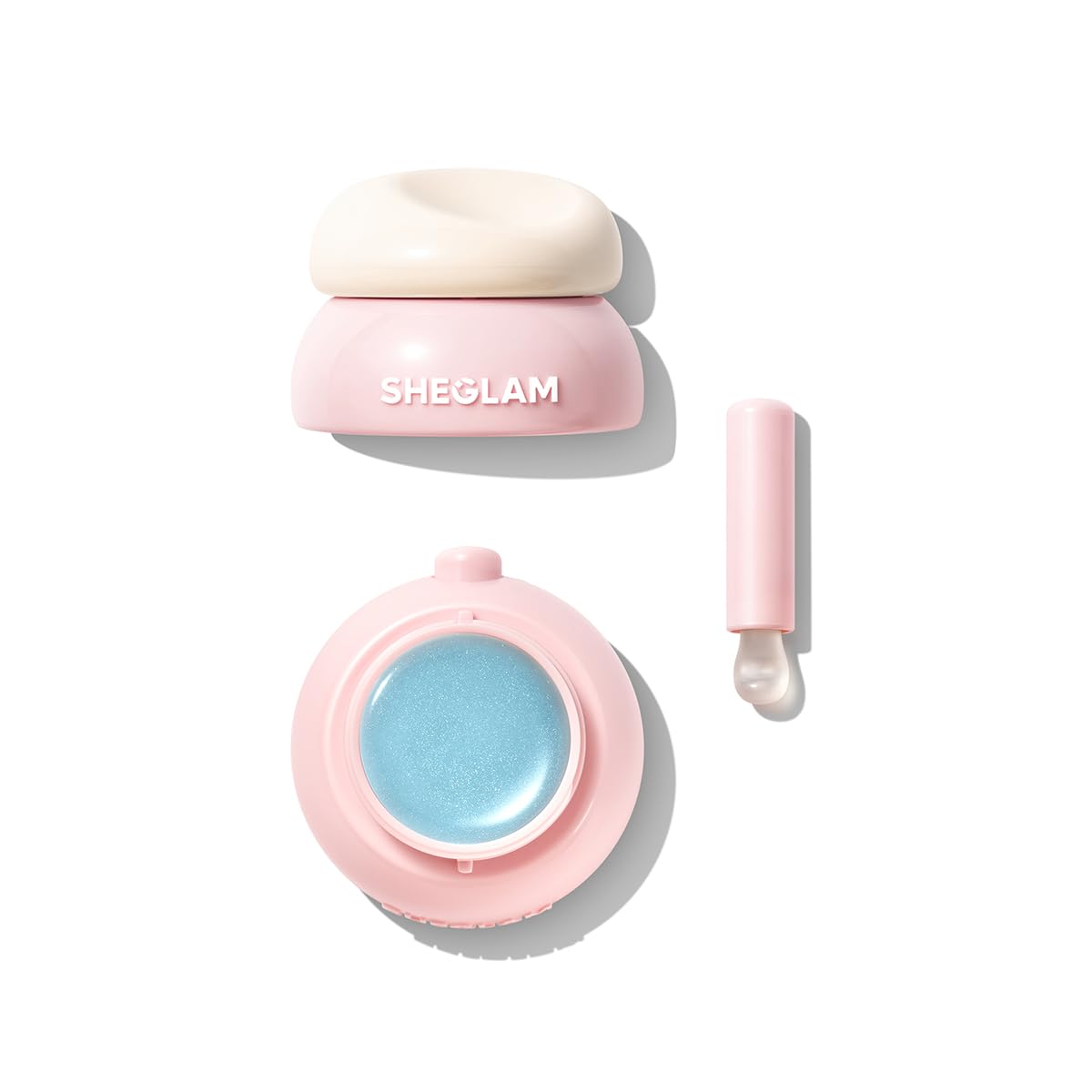 SHEGLAM Hydra Jelly Pocket Lip Jam Hydrating Nourishing Lip Gloss Moisturizing Lip Makeup-Sugar Swirl