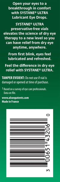 Thumbnail for Systane Ultra Lubricant Eye Drops, 25 Count
