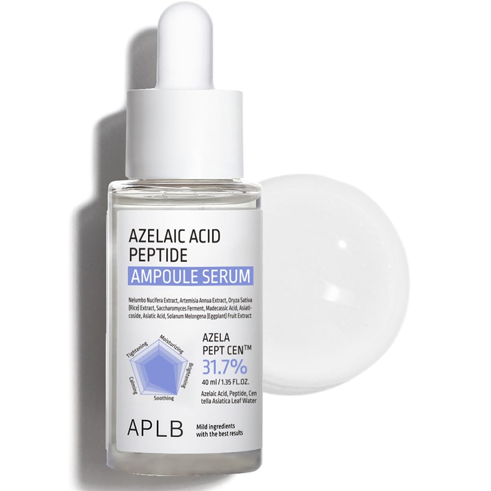 APLB Azelaic Acid Peptide Ampoule Serum | AZELA PEPT CEN™ 31.7% 1.35 FL.OZ/Korean Skincare, Acne care, Improve skin elasticity, Sensitive skin, Revitalize for gentle and improve skin texture