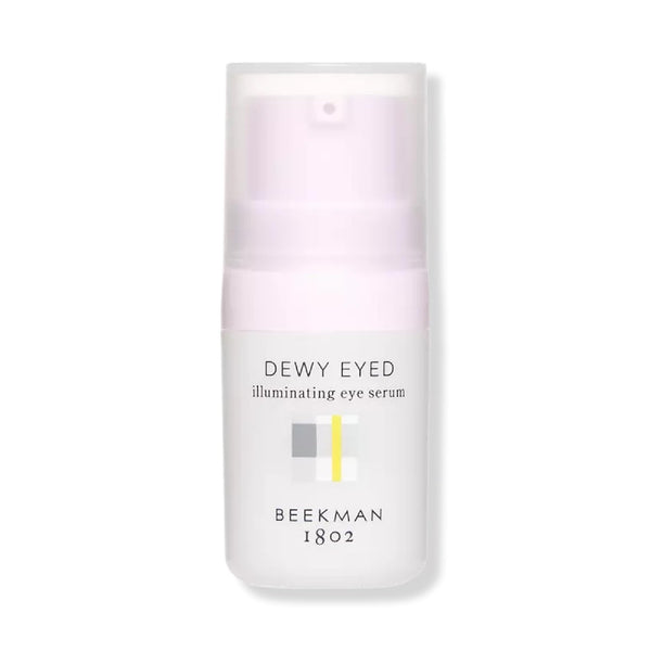 Beekman 1802 Dewy Eyed Illuminating Eye Serum - Fragrance Free - 0.16 oz - Reduces Puffiness & Dark Circles - With Goat Milk & Aloe Vera - Good for Sensitive Skin - Cruelty Free