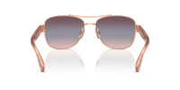 Thumbnail for COACH Sunglasses HC 7161 93310J Shiny Rose Gold/Purple Blue Pink Gradient Poly