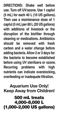 Thumbnail for Seachem Pristine Aquarium Treatment, 500ml (001438)