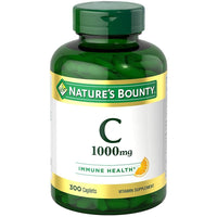 Thumbnail for Nature's Bounty Vitamin C 1000mg, Supports Immune and Antioxidant Health, Vitamin C Supplement, 1 Per Day, 300 Vegetarian Caplets