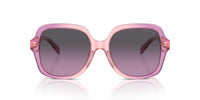 Thumbnail for COACH Sunglasses HC 8395 F 581390 Cr962 Amethyst/Pink Gradient