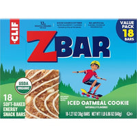 Thumbnail for Zbar - Iced Oatmeal Cookie - Soft-Baked Energy Snack Bars - Non-GMO - 12g Whole Grains - USDA Organic Granola Bars (18 Pack)