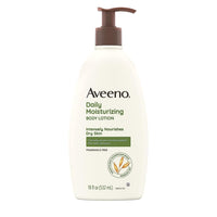 Thumbnail for Aveeno Daily Moisturizing Body Lotion with Soothing Oat and Rich Emollients, Fragrance-Free, 18 Fl Oz