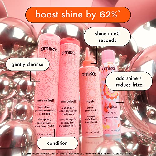 Mirrorball High Shine + Protect Antioxidant Conditioner, 275ml | amika