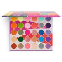 Thumbnail for Juvia's Place Palette Culture - Yellow, Greens, Pink, Purple, Orange, Chromatic & Glitter Shades, 30 Pigmented Makeup Palette for Eye Color & Shine, Pressed