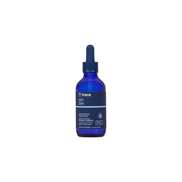 Trace Minerals Ionic Zinc - Ionic Zinc Supplement for Immune Support - Digestion, Growth & Skin Health Support - Chloride & ConcenTrace - Highly-Absorbable Drops - 2 fl oz (48 Servings)